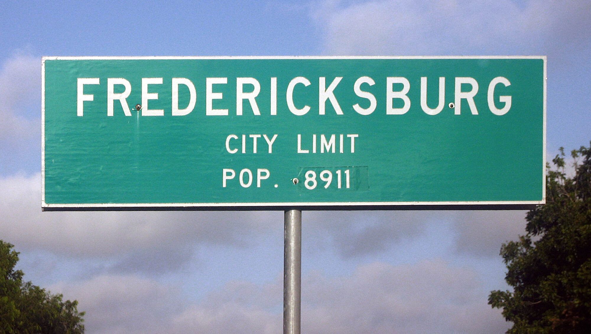Fredericksburg Sign