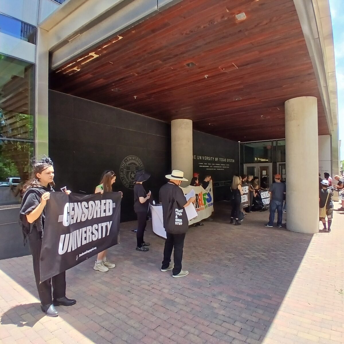 UT Regent protest May 26