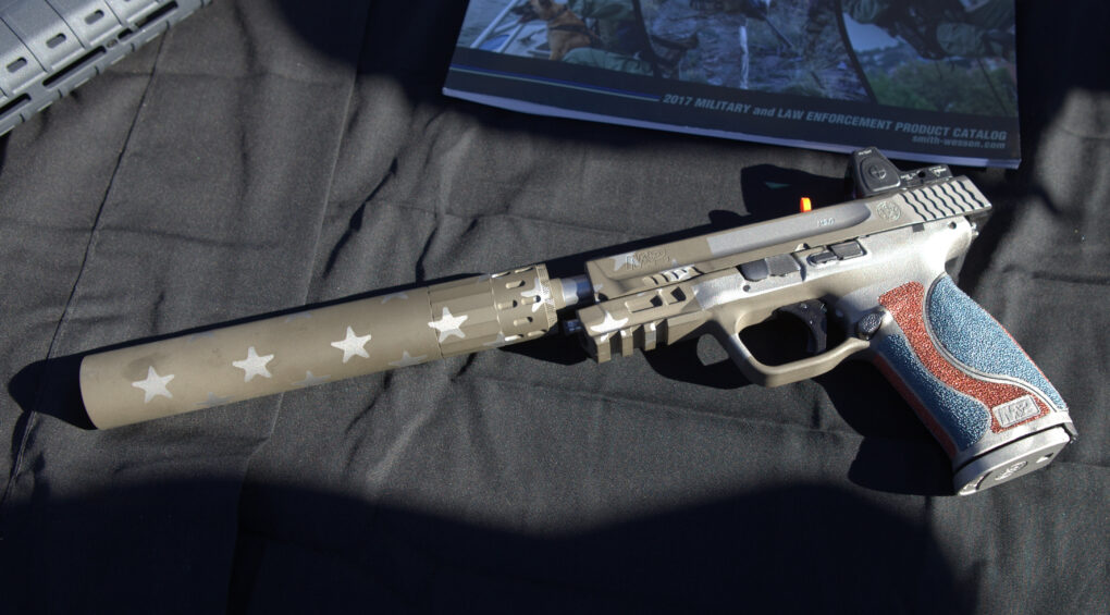 Handgun with Suppressor