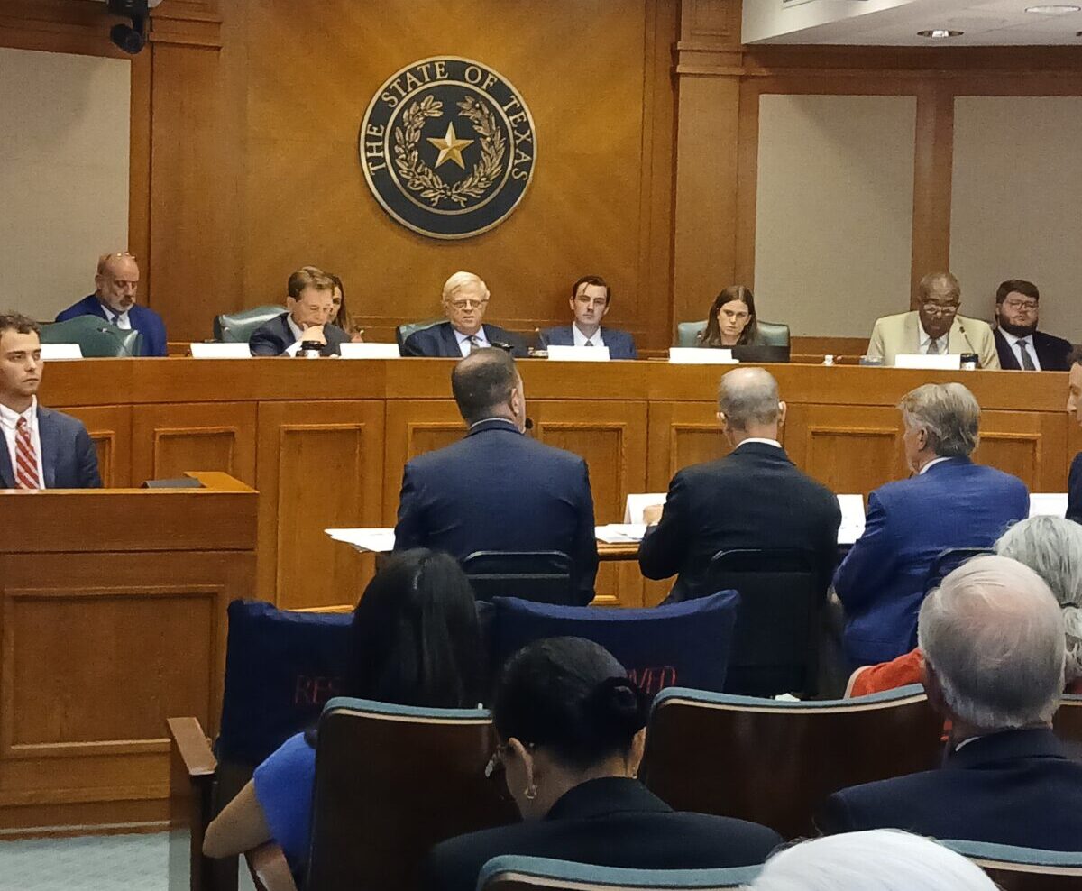 Texas Senate Higher Ed Committee