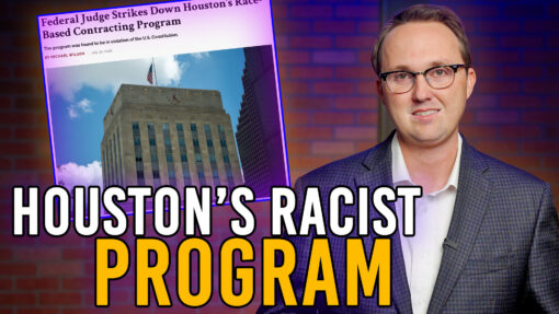 Houston’s Racist Program Reversed