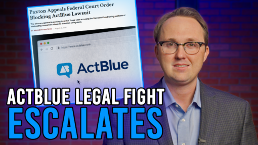 ActBlue Legal Fight Escalates