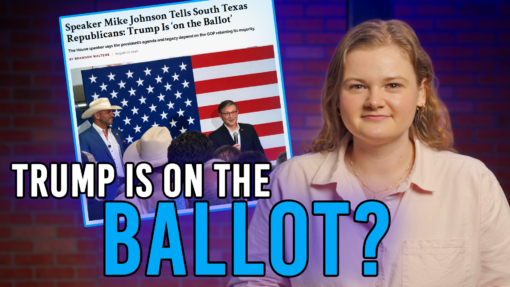Trump Is On the Ballot
