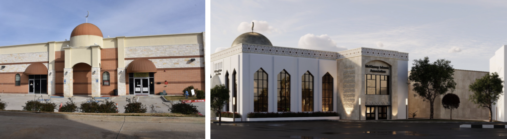McKinney Mosque-Current and Proposed