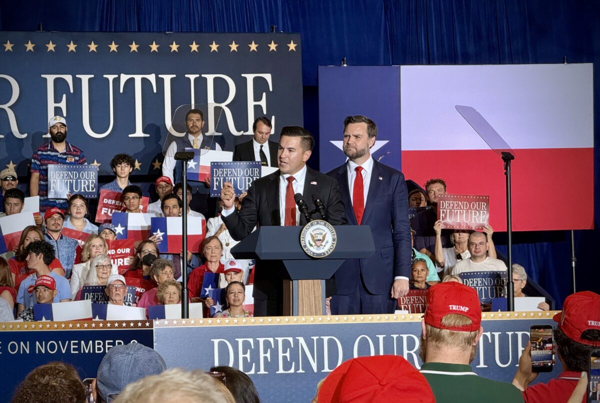 JD Vance and Eric Flores