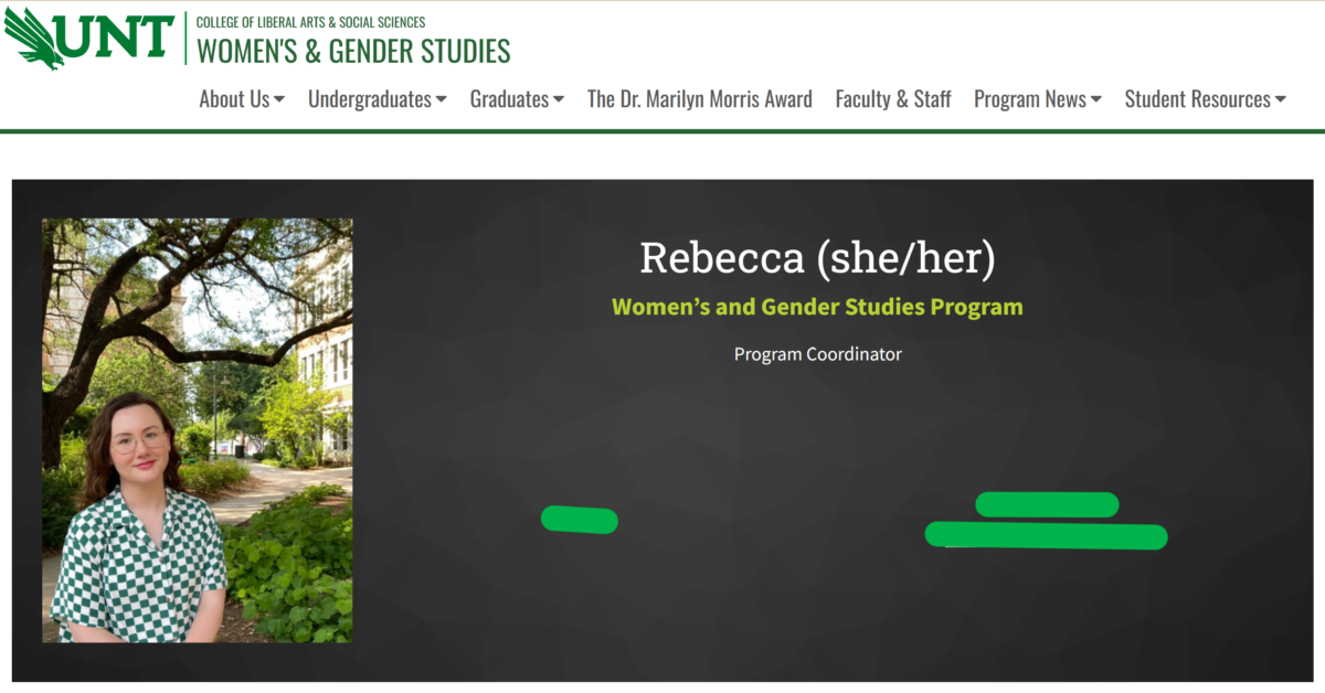 Rebecca Bearden UNT