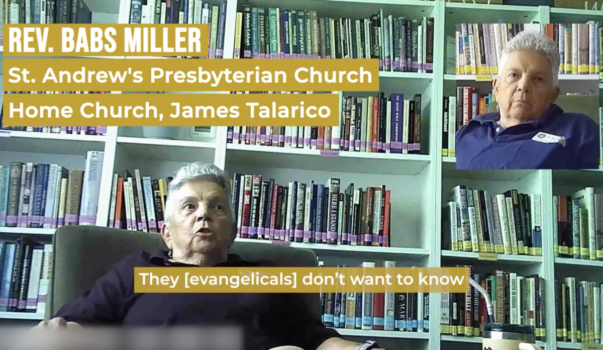 Screenshot of Rev. Babs Miller