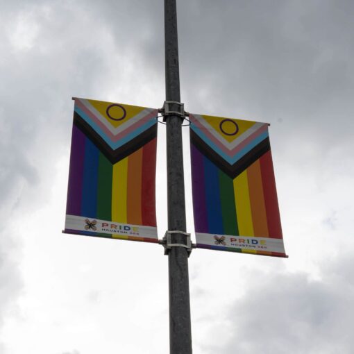 Houston Mayor Pays for LGBT Banners Along Westheimer Road
