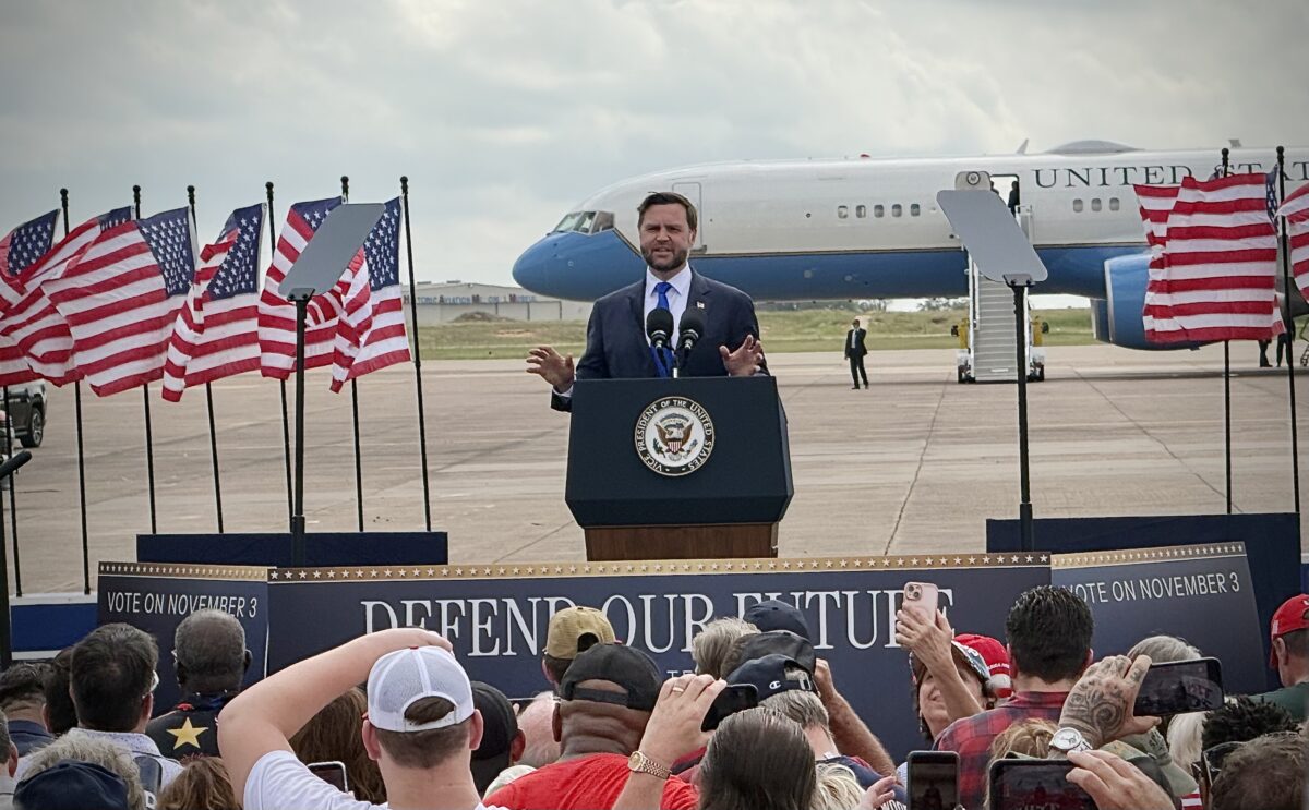 JD Vance in Tyler