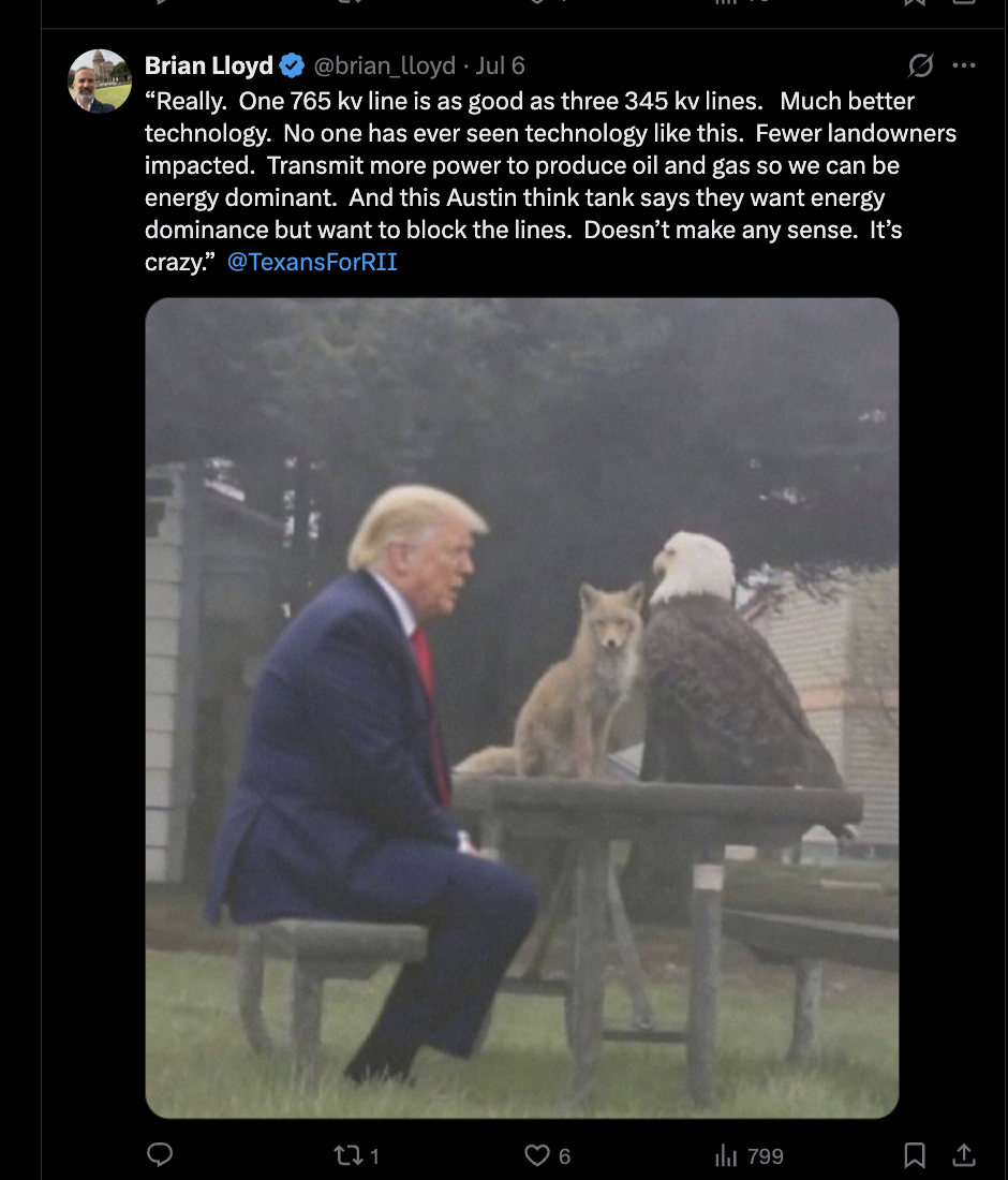Brian Lloyd July 6 Social Media Post